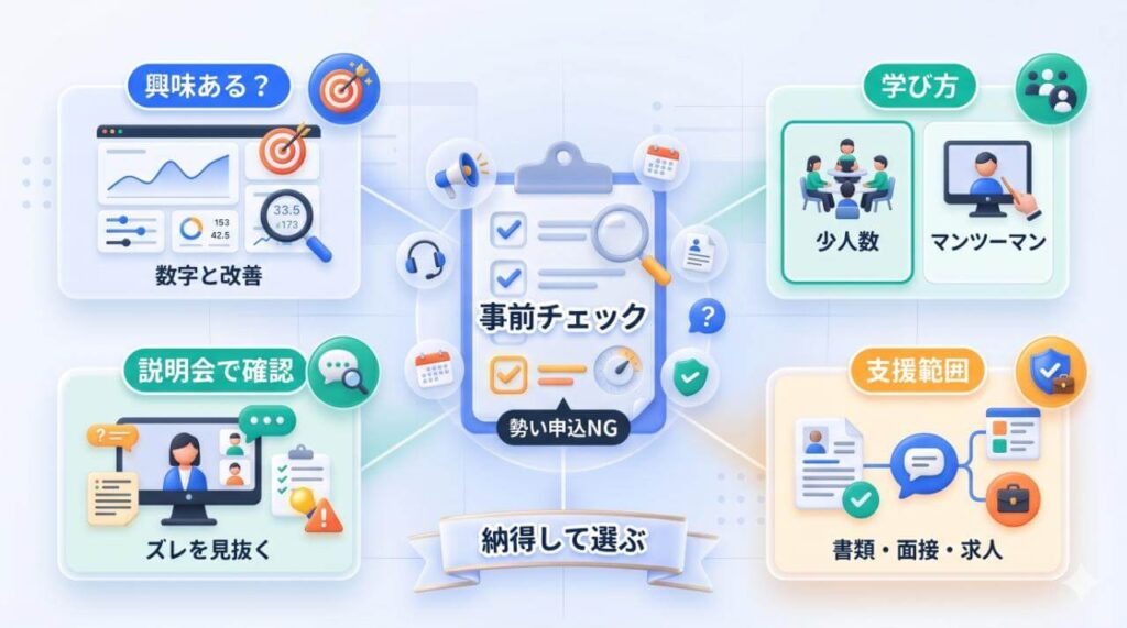 受講前に確認したいポイント