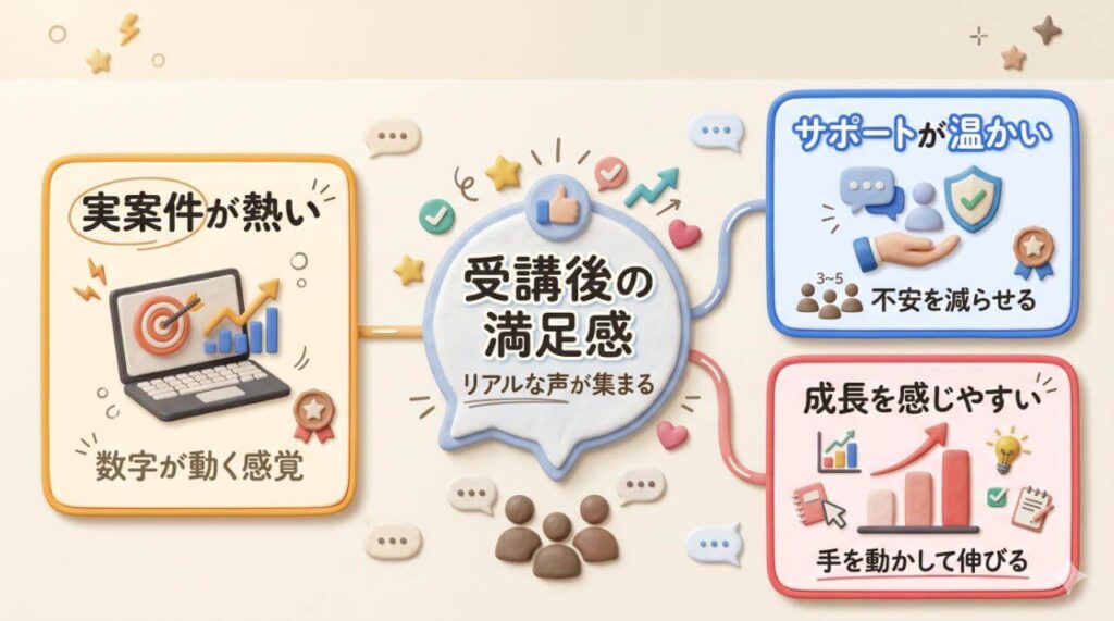 Wannabe Academyの良い評判・口コミ