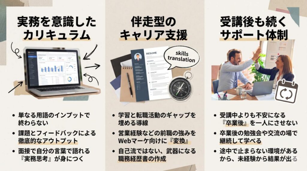 WEBMARKSが未経験転職で注目される理由