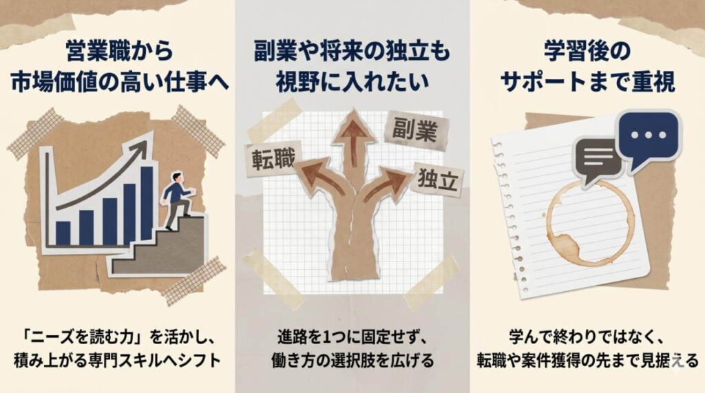 WEBMARKSが向いている人