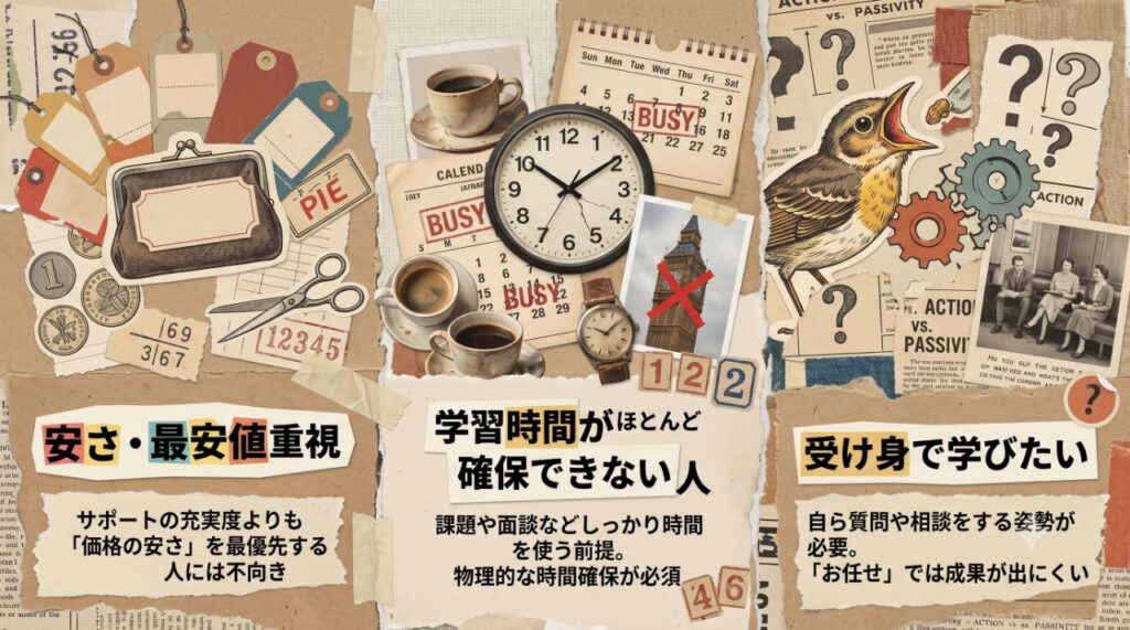 WEBMARKSが向いていない人